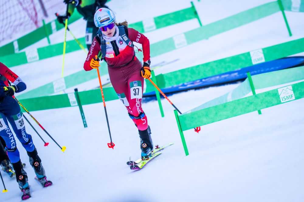 Fatton lors d'une ascension dans une course de sprint. (Photo: Keystone-SDA)
