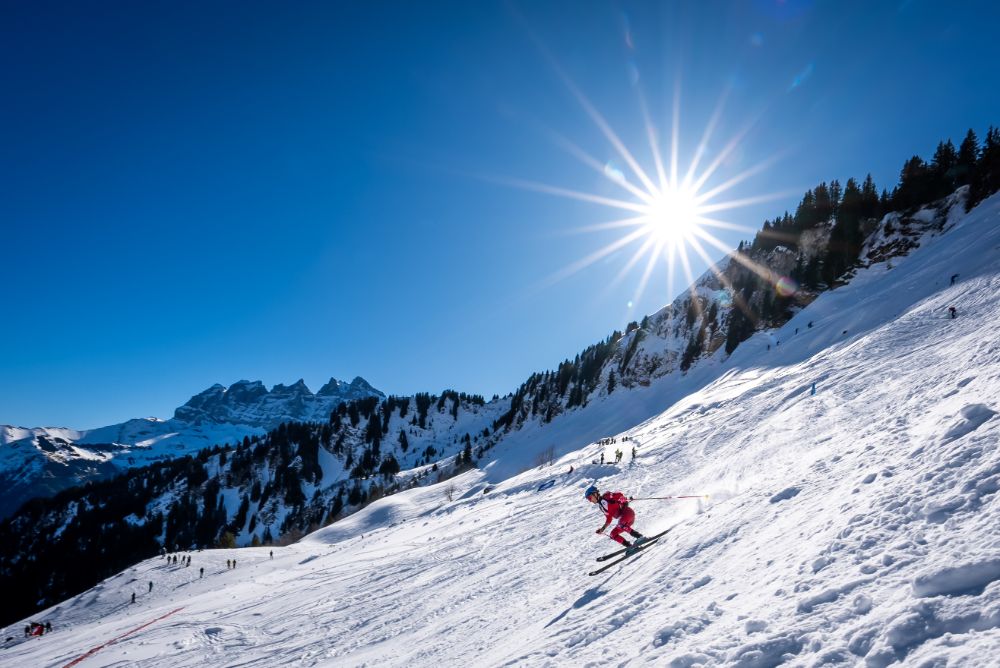 «L'un des plus beaux sports au monde: je suis dehors, je me déplace à travers les montagnes et les glaciers.» (Photo: 360 DSM)